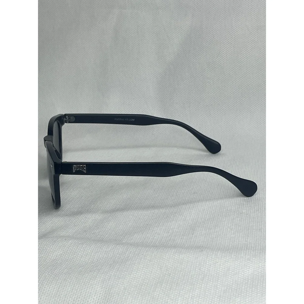 Pugs Classic Party Club Street Sunglasses Matte Black Smoke Gray Lens Style #04